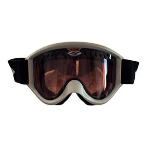 Smith Ski Snowboard Goggles Amber Lens Gray Frame Winter Snow